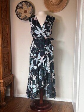 Tory Burch Wrap Dress Floral